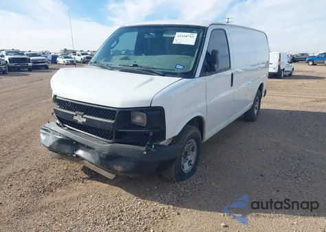 2016 Chevrolet Express 2500 Work Van из США, поврежденный, VIN 1GCWGAFF4G1288830